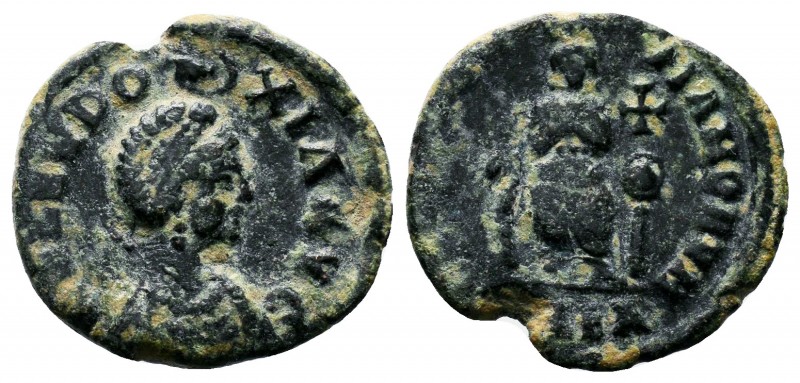 Aelia Eudoxia. Augusta, A.D. 400-404. AE 

Condition: Very Fine

Weight: 
Diamet...