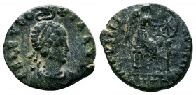 Aelia Eudoxia. Augusta, A.D. 400-404. AE 

Condition: Very Fine

Weight: 
Diameter:
