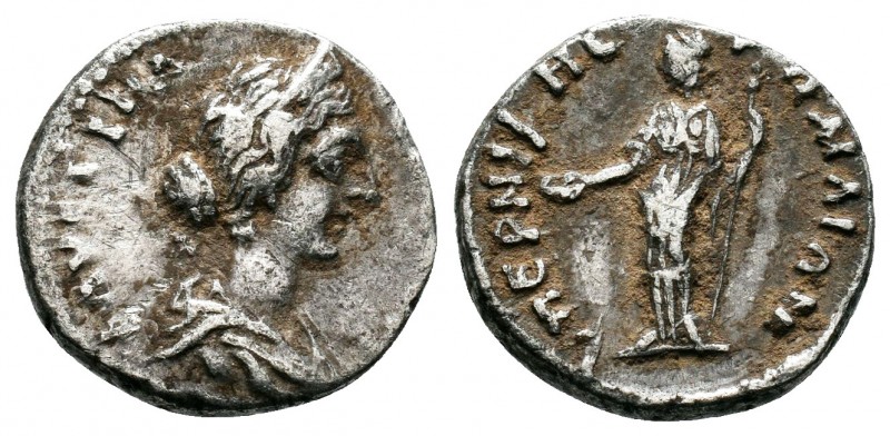 MESOPOTAMIA, Uncertain (Carrhae or Edessa). Faustina Junior. Augusta, AD 147-175...