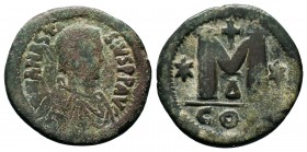Anastasius I. 491-518. AE follis

Condition: Very Fine

Weight: 16.2 gr
Diameter: 32 mm