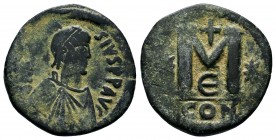 Anastasius I. 491-518. AE follis

Condition: Very Fine

Weight: 17.2 gr
Diameter: 33 mm