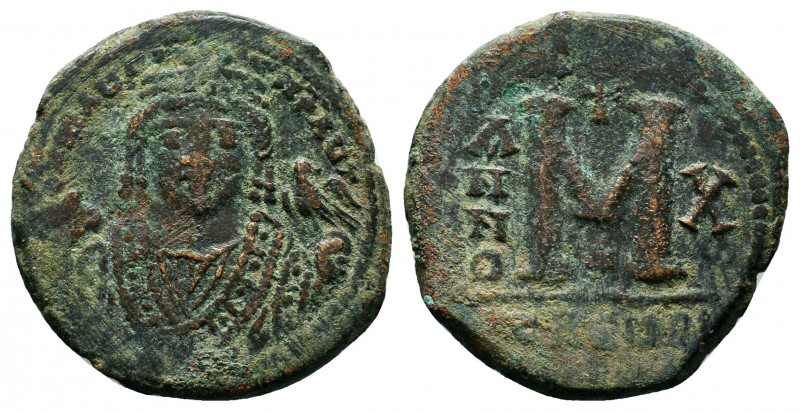 Maurice Tiberius (582-602), Ae Follis,

Condition: Very Fine

Weight: 12.7 gr
Di...
