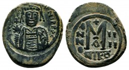Maurice Tiberius (582-602), Ae Follis,

Condition: Very Fine

Weight: 13.4 gr
Diameter30 mm