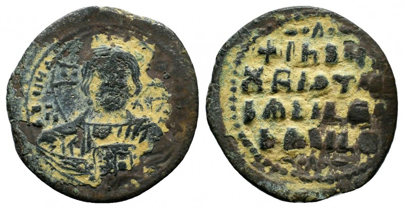 Byzantine Anonymous Follis, Ae 9th -12th C.

Condition: Very Fine

Weight: 13.2 ...