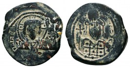 Byzantine Anonymous Follis, Ae 9th -12th C.

Condition: Very Fine

Weight: 9.3 gr
Diameter: 29 mm