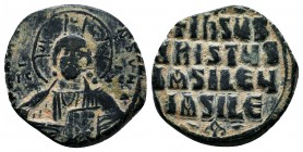Byzantine Anonymous Follis, Ae 9th -12th C.

Condition: Very Fine

Weight: 11.8 gr
Diameter: 27 mm