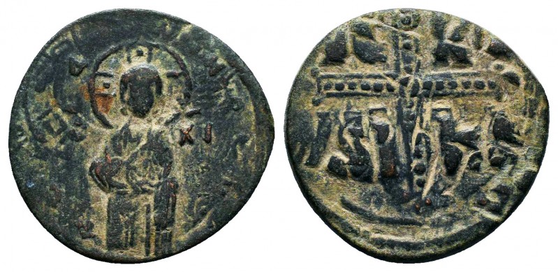 Byzantine Anonymous Follis, Ae 9th -12th C.

Condition: Very Fine

Weight: 6.5 g...