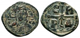 Byzantine Anonymous Follis, Ae 9th -12th C.

Condition: Very Fine

Weight: 6.3 gr
Diameter: 27 mm