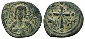 Byzantine Anonymous Follis, Ae 9th -12th C.

Condition: Very Fine

Weight: 3.6 gr
Diameter: 24 mm