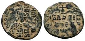 Leo VI the Wise, (A.D. 886-912), AE follis

Condition: Very Fine

Weight: 5.0 gr
Diameter: 27 mm