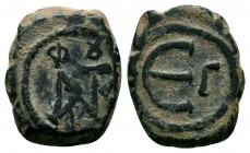 Justin II. 565-578. AE pentanummium

Condition: Very Fine

Weight: 1.8 gr
Diameter: 12 mm