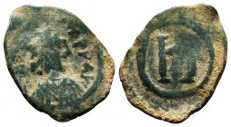 Justin II. 565-578. AE pentanummium

Condition: Very Fine

Weight: 2.5 gr
Diameter: 18 mm