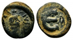 Justin II. 565-578. AE pentanummium

Condition: Very Fine

Weight: 1.6 gr
Diameter: 13 mm