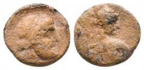 GREEK LEAD SEALS. Uncertain (4th-2nd centuries BC).

Condition: Very Fine

Weight: 1.5 gr
Diameter: 11 mm