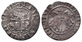 Cilicia, Armenia. Levon I (1187-1219). AR Tram 
Obv. King seated on lion throne.
Rev. Heraldic lions flanking patriarchal cross.

Condition: Very Fine...