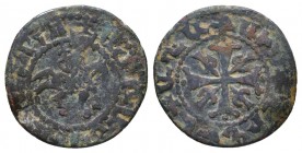 ARMENIA. Smpad, 1296-1298 AD. AE Kardez or Pogh 

Condition: Very Fine

Weight: 2.14 gr
Diameter: 19 mm