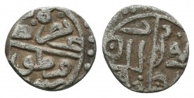 Islamic Silver Coins, Ar

Condition: Very Fine

Weight: 0.60 gr
Diameter: 9.0 mm
