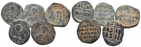 Lot of 5 Byzantine Coins,

Condition: Very Fine

Weight: 
Diameter: l ot