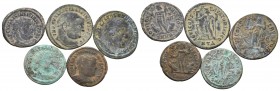 Lot of 5 Roman Coins,

Condition: Very Fine

Weight: 
Diameter: lot