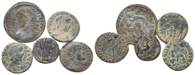 Lot of 5 Roman Coins,

Condition: Very Fine

Weight: 
Diameter: lot