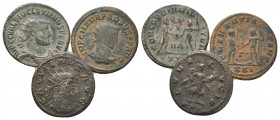 Lot of 3 Roman Coins,

Condition: Very Fine

Weight: lot
Diameter:
