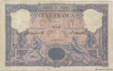 Country : FRANCE 
Face Value : 100 Francs BLEU ET ROSE 
Date : 13 juin 1895 
Period/Province/Bank : Banque de France, XXe siècle 
Catalogue refere...