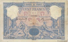 Country : FRANCE 
Face Value : 100 Francs BLEU ET ROSE 
Date : 05 octobre 1904 
Period/Province/Bank : Banque de France, XXe siècle 
Catalogue ref...