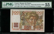 Country : FRANCE 
Face Value : 100 Francs JEUNE PAYSAN filigrane inversé 
Date : 04 mars 1954 
Period/Province/Bank : Banque de France, XXe siècle ...