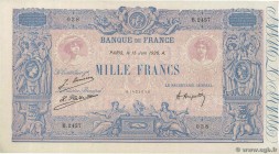 Country : FRANCE 
Face Value : 1000 Francs BLEU ET ROSE 
Date : 15 juin 1926 
Period/Province/Bank : Banque de France, XXe siècle 
Catalogue refer...