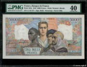 Country : FRANCE 
Face Value : 5000 Francs EMPIRE FRANÇAIS 
Date : 08 octobre 1942 
Period/Province/Bank : Banque de France, XXe siècle 
Catalogue...