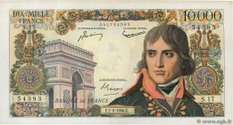 Country : FRANCE 
Face Value : 10000 Francs BONAPARTE 
Date : 07 juin 1956 
Period/Province/Bank : Banque de France, XXe siècle 
Catalogue referen...