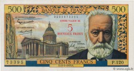 Country : FRANCE 
Face Value : 5 NF sur 500 Francs Victor HUGO 
Date : 12 février 1959 
Period/Province/Bank : Banque de France, XXe siècle 
Catal...