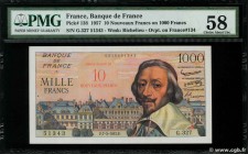 Country : FRANCE 
Face Value : 10 NF sur 1000 Francs RICHELIEU 
Date : 07 mars 1957 
Period/Province/Bank : Banque de France, XXe siècle 
Catalogu...