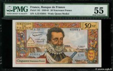 Country : FRANCE 
Face Value : 50 Nouveaux Francs HENRI IV 
Date : 07 avril 1960 
Period/Province/Bank : Banque de France, XXe siècle 
Catalogue r...