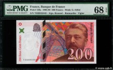 Country : FRANCE 
Face Value : 200 Francs EIFFEL 
Date : 1996 
Period/Province/Bank : Banque de France, XXe siècle 
Catalogue reference : F.75.02 ...