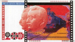 Country : FRANCE 
Face Value : 200 Francs FRÈRES LUMIÈRE Bezombes Non émis 
Date : 1990 
Period/Province/Bank : Banque de France, XXe siècle 
Cata...