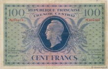 Country : FRANCE 
Face Value : 100 Francs MARIANNE 
Date : 02 octobre 1943 
Period/Province/Bank : Trésor 
Catalogue reference : VF.06.01e 
Addit...