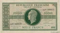 Country : FRANCE 
Face Value : 1000 Francs MARIANNE chiffres maigres 
Date : 1945 
Period/Province/Bank : Trésor 
Catalogue reference : VF.13.03 ...
