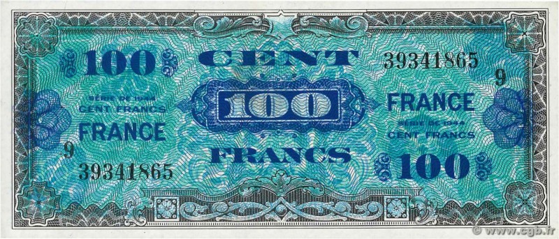 Country : FRANCE 
Face Value : 100 Francs FRANCE 
Date : 1945 
Period/Provinc...