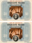 Country : FRANCE regionalism and miscellaneous 
Face Value : 50 Francs BON DE SOLIDARITÉ Lot 
Date : 1941 
Period/Province/Bank : Deuxième Guerre M...