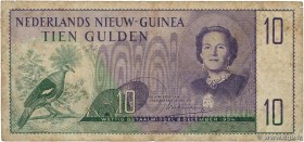 Country : NETHERLANDS NEW GUINEA 
Face Value : 10 Gulden 
Date : 08 décembre 1954 
Period/Province/Bank : Nederlands Nieuw-Guinea 
Catalogue refer...