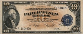 Country : PHILIPPINES 
Face Value : 10 Pesos 
Date : (1944) 
Period/Province/Bank : Victory Issue 
Catalogue reference : P.97a 
Alphabet - signat...