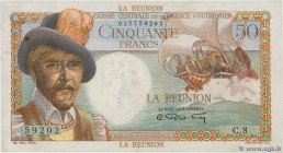 Country : REUNION ISLAND 
Face Value : 50 Francs Belain d'Esnambuc 
Date : (1946) 
Period/Province/Bank : Caisse Centrale de la France d'Outre-Mer ...