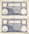 Country : ROMANIA 
Face Value : 100 Lei Lot 
Date : 22 juin 1917 
Period/Province/Bank : Banca Nationala a Romaniei 
Catalogue reference : P.21a ...