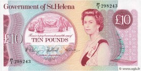 Country : SAINT HELENA 
Face Value : 10 Pounds 
Date : (1979) 
Period/Province/Bank : Government of St. Helena 
Catalogue reference : P.8b 
Alpha...