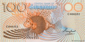 Country : SEYCHELLES 
Face Value : 100 Rupees Petit numéro 
Date : (1980) 
Period/Province/Bank : Central Bank of Seychelles 
Catalogue reference ...