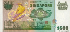 Country : SINGAPORE 
Face Value : 500 Dollars 
Date : (1977) 
Period/Province/Bank : Board of Commissioners Currency 
Catalogue reference : P.15a ...