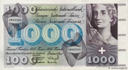 Country : SWITZERLAND 
Face Value : 1000 Francs 
Date : 21 décembre 1961 
Period/Province/Bank : Banque Nationale Suisse 
Catalogue reference : P....
