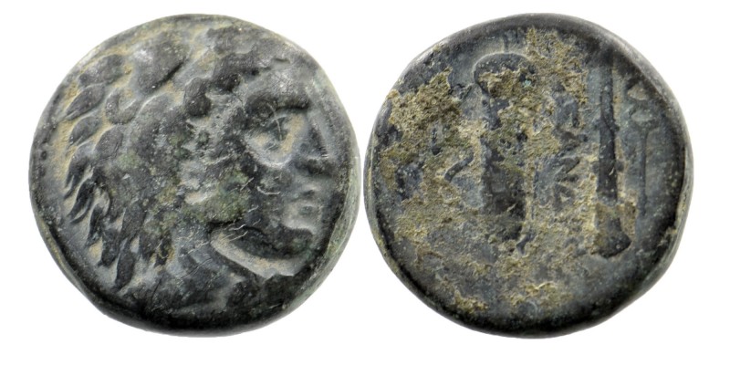KINGS OF MACEDON. Alexander III 'the Great' (336-323). Ae. Uncertain mint in Wes...