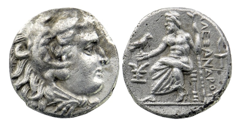 Kingdom of Macedon, Alexander III 'the Great' AR Drachm. Sardes, circa 323-319 B...